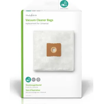 Sáček do vysavače Nedis sáčky pro vysavače, univerzální, Concept, ETA, FIRST, Sencor, 4ks (DUBG220UNE4)