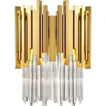 Křišťálové nástěnné svítidlo APP602-W zlaté