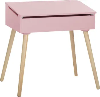 Dětský stůl Atmosphera Dětský stolek s úložným prostorem 58 x 40 x 62,5 cm růžový