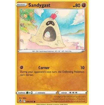 Karetní hra Pokémon SIT 099/195 Sandygast - Silver Tempest Stav: Near Mint, Verze: REVERSE HOLO