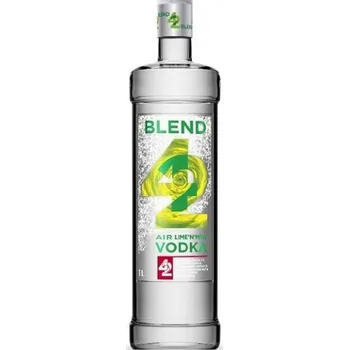 Vodka BLEND 42 VODKA AIR - limetka s mátou - 42% 1l