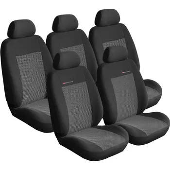 Autopotah Autopotahy na Seat Alhambra, od r. 1996 - 2010, 5 míst , Lux style barva šedo černá