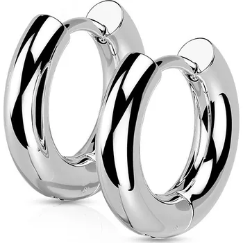 Náušnice Šperky4U Ocelové náušnice kroužky 14mm - OPN1923ST-14