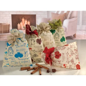 Dárková taška P.N.P. PLAST Dárkový sáček Antique 16 x 25 cm ,balení 100 ks 301269