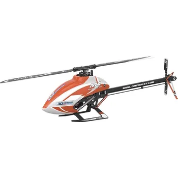RC model vrtulníku M4(pnp) stavebnice s motorem, servy a ESC - oranžová