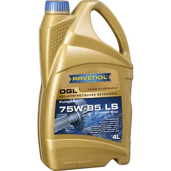 Převodový olej RAVENOL DGL 75W-85 4L (Syntetický hypoidní převodový olej Ravenol DGL 75W-85)