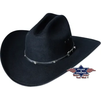Klobouk Stars & Stripes Westernový klobouk "SAN ANTONIO" Velikost: 60