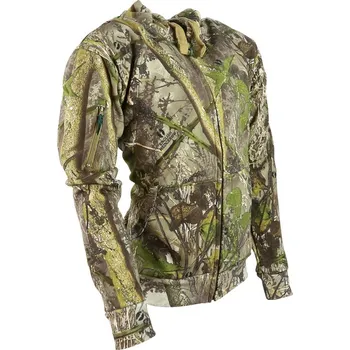 Pánská mikina KOMBAT UK Mikina s kapucí na zip English Hedgerow® lesní maskování Kombat® Tactical Velikost: L
