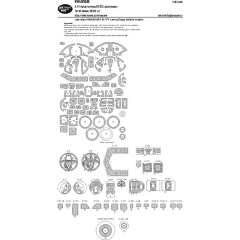 Plastikový model 1/48 Mask B-17F Flying Fortress BASIC (HK MOD.)