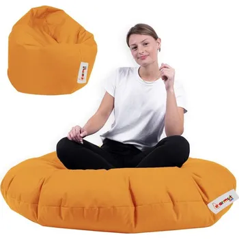 Sedací pytel Sedací vak Jakayla oranžový