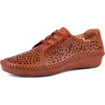 Dámské kožené polobotky 655-4783-250 Pikolinos hnědé Barva: brandy, Velikost: 38