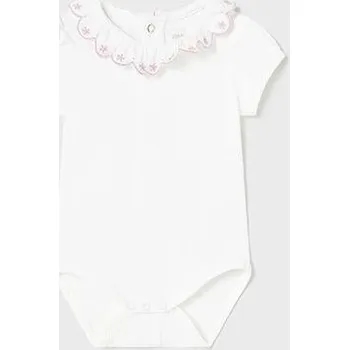 kojenecké body s vyšívaným límečkem pro holčičku Mayoral 1733-82 velikost 62