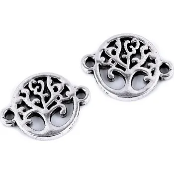 Filigránový dekorační našívací ozdobný díl - strom 9, 330291