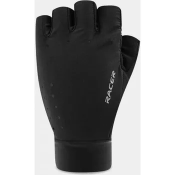 cyklistický dres Cyklo rukavice IZOAR, RACER (černá) 2XL