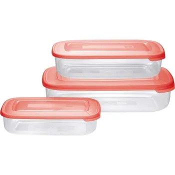 Dóza na potraviny Dóza na potraviny UH sada 3ks 3/1.88/0.93L obdélníková mix ";Family Food"; TONTARELLI