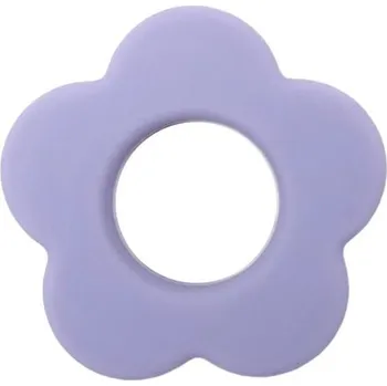 Příze Silikonové kousátko kytička Fialové (Silikonové kousátko kytička fialové)
