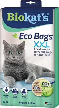 Přislušenství pro kočičí toaletu Biokat's Eco sáčky XXL 12 ks