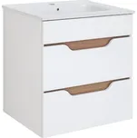 A-INTERIÉRY Koupelnová skříňka s keramickým umyvadlem Inge W 60 (inge w60)