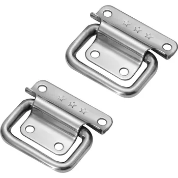 Nábytkové kování Onpira Sklopné nerezové madlo pro bednu [2ks] Šířka: 50 mm