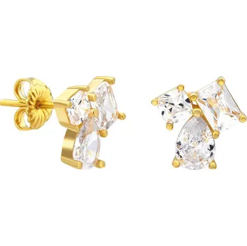 Náušnice Olivie Stříbrné náušnice GLORIA GOLD 7231 Ag 925; ≤2,8 g.