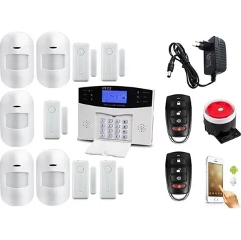 Sada domovního alarmu Alarm bezdrátový GSM Security M2B (5+5) P3