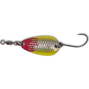 Umělá nástraha Magic Trout Plandavka 2G 2,5CM PERLOVÁ/ŽLUTÁ BLOODY LOONY SPOON 1 KUS