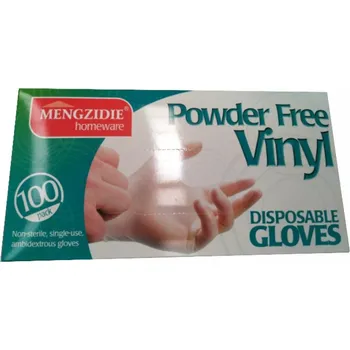 Tělový balzám Rukavice vinylové nepudrované bílé 100 ks M