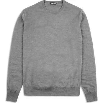 Pánský svetr John&nbsp;&&nbsp;Paul Lehký svetr John&nbsp;&&nbsp;Paul z merino vlny - tmavě šedý