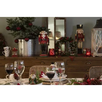 Vánoční hrneček s jelenem - Ø 9*10 cm / 300 ml