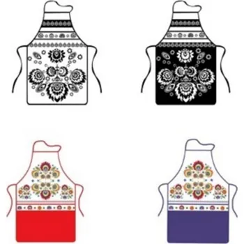 Kuchyňská zástěra Zástěra kuchyňská, motiv folklór 50x76cm KLC