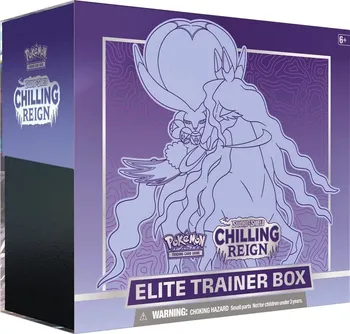 Sběratelská karetní hra Pokémon TCG Sword And Shield Chilling Reign Elite Trainer Box Shadow Rider Calyrex