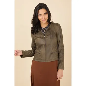 Dámská casual bunda Laura Jo 15505 Lady velikost barva: khaki, velikost: 44