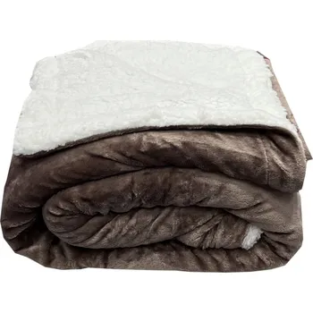 deka Numberoplus Beránková deka 150x200 cm - Classic Barva: Hnědá