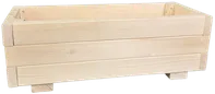 Amadea 39411-00 dřevěné koryto na truhlík z masivu 60 x 25 cm přírodní