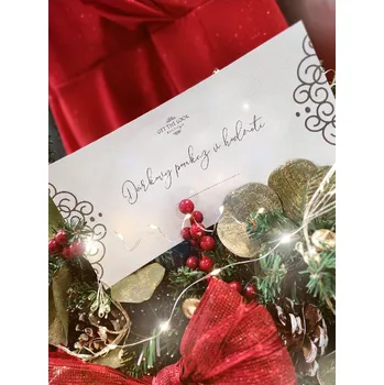 Dárková visačka Getthelook Dárkový poukaz v hodnotě 2000 Kč Typ voucheru: Tištěný poukaz