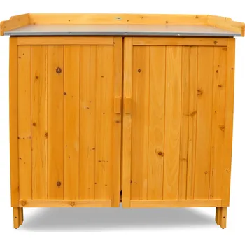 Zahradní skříň HABAU Zahradní skříň s pracovní plochou (přírodní)