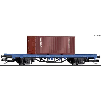 Modelová železnice TILLIG 17481 TT Kontejnerový vůz Lgs, PKP Cargo, Ep.VI TI17481