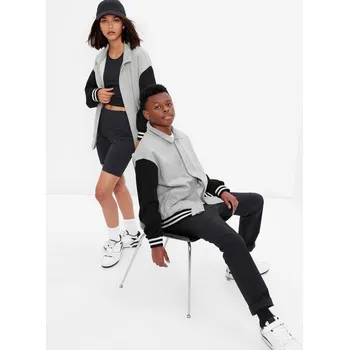 GAP Teen varsity bunda - Kluci GAP černá | šedá 2146923