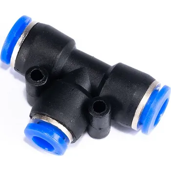 Hadicová spojka Hadicová rychlospojka - T rozbočení pro hadice z 6mm na 8mm