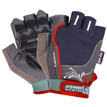 Fitness rukavice Power System Rukavice Womans Power černé - M