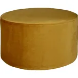 Hořčicový puf WOOOD Sara Low ID_697374