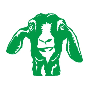 Samolepící dekorace SAMOLEPKA Koza 003 levá (12 - zelená) NA AUTO, NÁLEPKA, FÓLIE, POLEP, TUNING, VLASTNÍ TEXT, TISK, AUTOSAMOLEPKY.cz, POLEPY, OBRÁZEK, LOGO, SAMOLEPKY