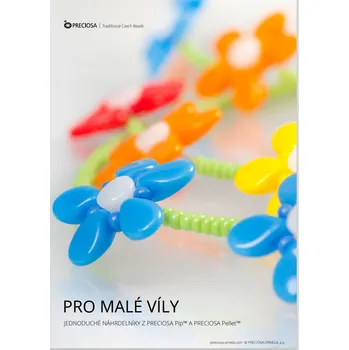 Náhrdelník KORÁLKOVÁ STAVEBNICE - PRO MALÉ VÍLY - náhrdelník (1ks) (Jednoduchý náhrdelník z Preciosa Pip a Pellet)