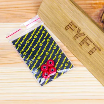 Skateboard Náhradní kolečka na fingerboard kompatibilní se všemi trucky od Finga. Barva: Červená