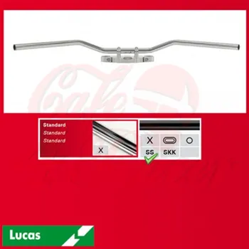 Řídítka TRW Lucas ocelové říditka "Roadstar Wide" černá MCL133SS