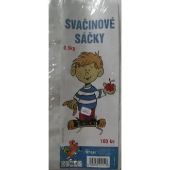 Vipor Sáček svačinový 0.5 kg 100 kusů - 18201 22x10cm 100