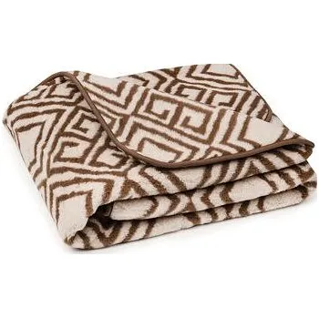 deka Vlnka Vlněná deka Merino dvouvrstvá se vzorem velikost lůžkovin 135x200