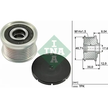 Předstihová spojka INA 535 0275 10