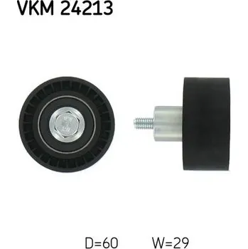 Vratná/vodicí kladka, ozubený řemen SKF VKM 24213