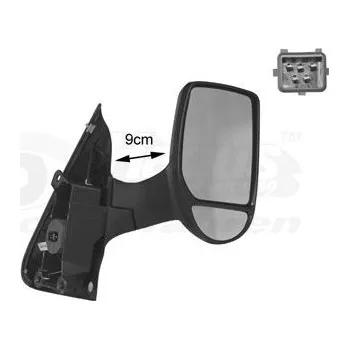 Auto zrcátko Vnější zpětné zrcátko VAN WEZEL 1898808